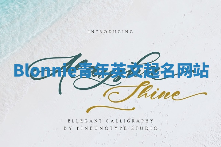 Blonnie青年英文起名网站 Blonnie青年英文起名网站